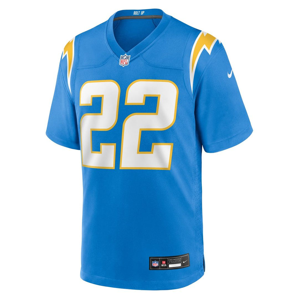 Men's Nike Los Angeles Chargers Najee Harris Powder Blue Game Player NFL Jersey