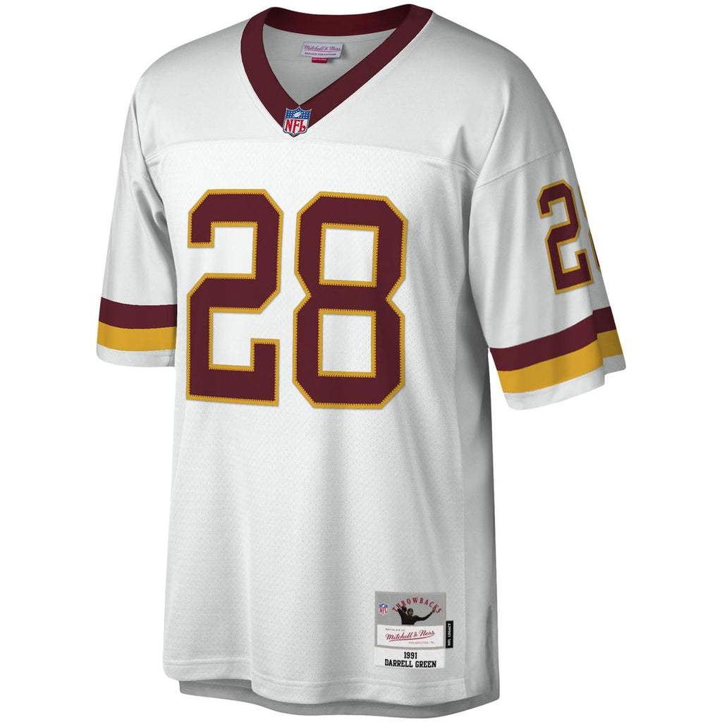 Men's Mitchell & Ness Washington Football Team Darrell Green White Legacy Replica NFL Jersey