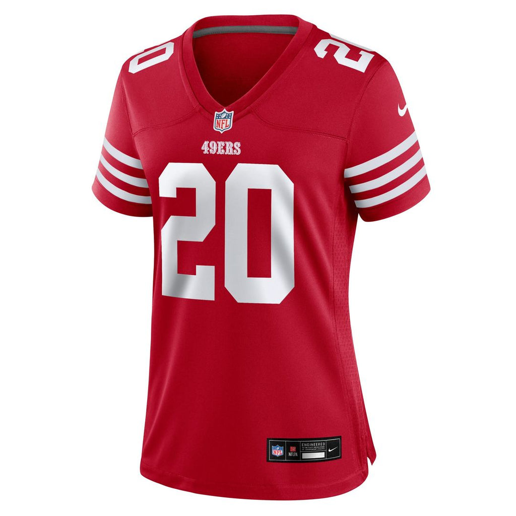 Women's Nike San Francisco 49ers Upton Stout Scarlet Team Game NFL Jersey