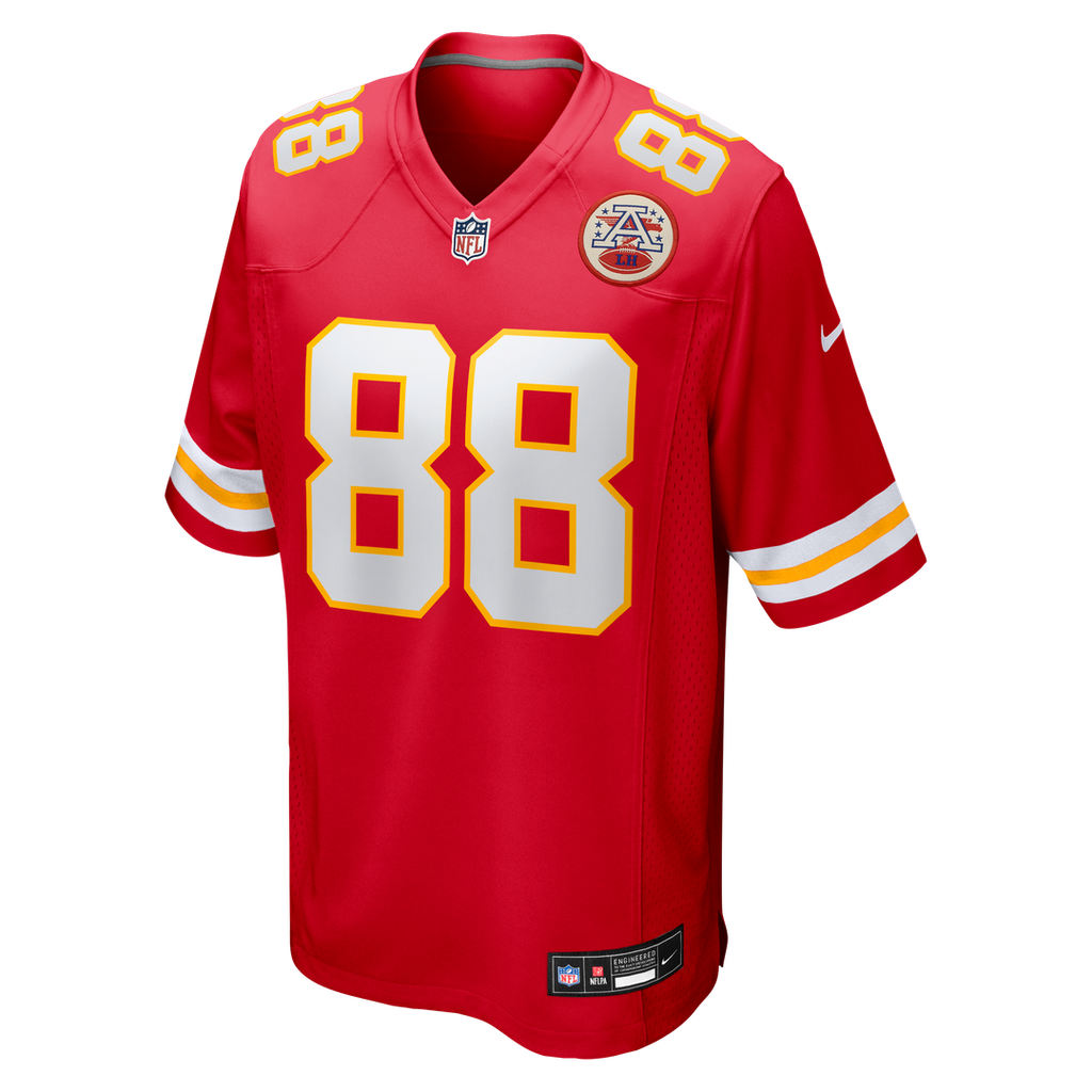 Men's Nike Kansas City Chiefs Jake Briningstool Red Team Game NFL Jersey