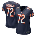 Women's Nike Chicago Bears Kiran Amegadjie Navy Game NFL Jersey