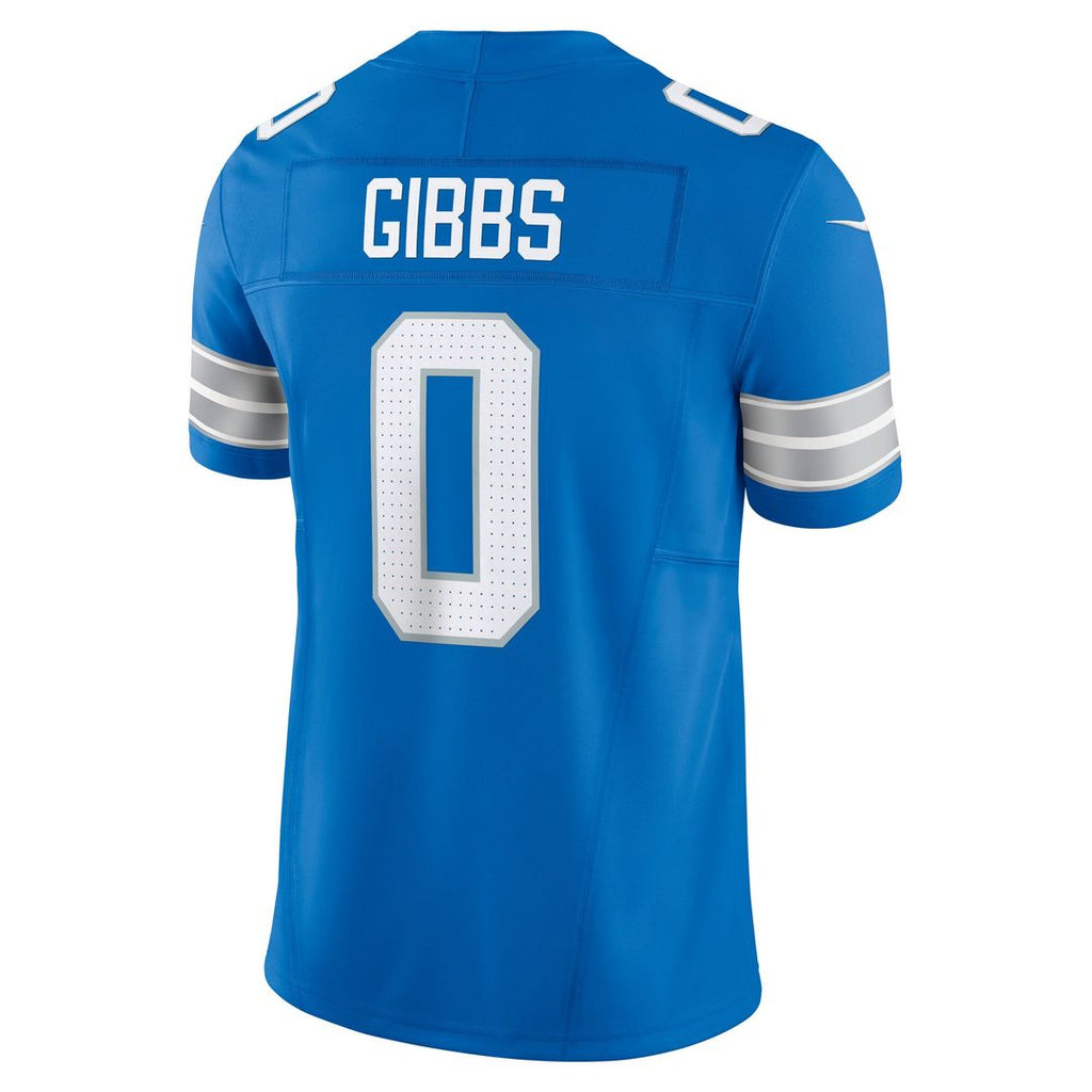 Men's Nike Detroit Lions Jahmyr Gibbs Black 2nd Alternate Vapor F.U.S.E. Limited NFL Jersey