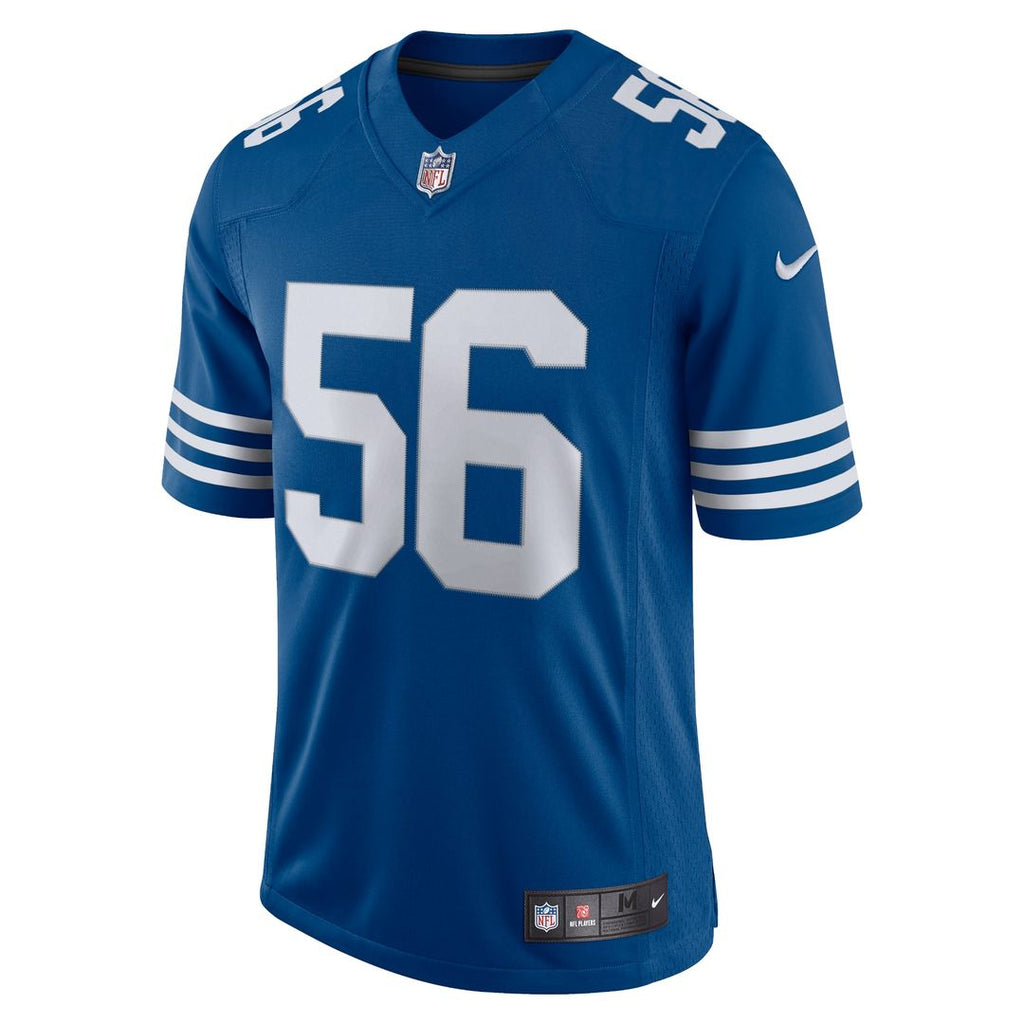Men's Nike Indianapolis Colts Quenton Nelson Royal Alternate Vapor Limited NFL Jersey