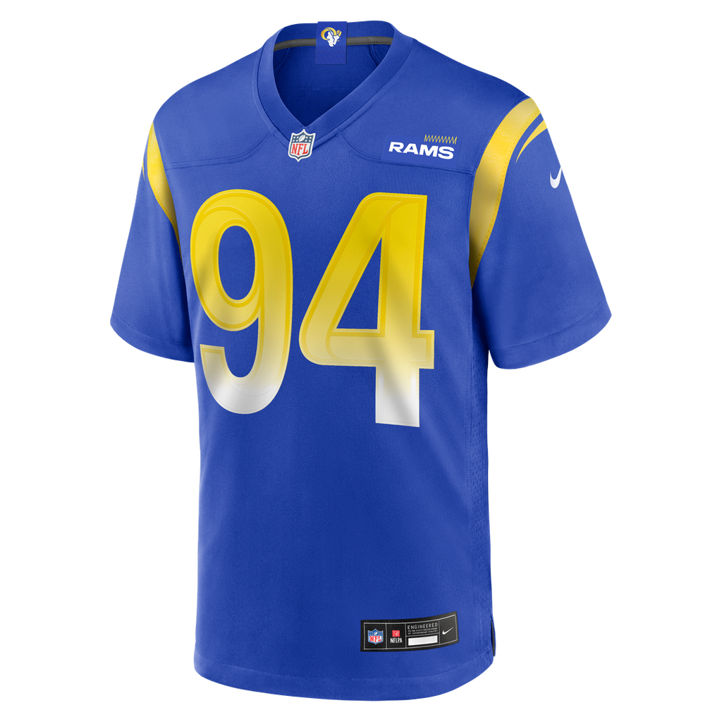 Men's Nike Los Angeles Rams Desjuan Johnson Royal Home Game NFL Jersey