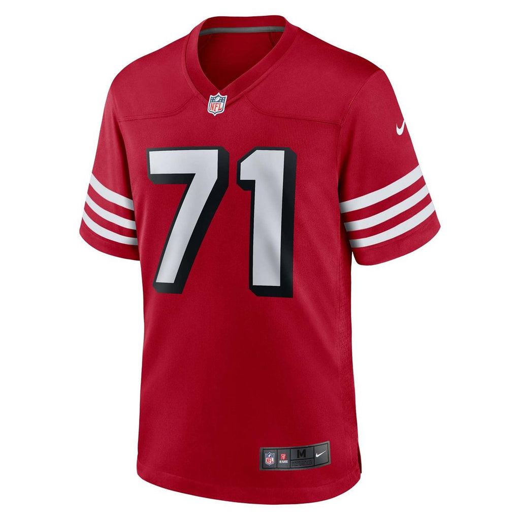 Men's Nike San Francisco 49ers Trent Williams White Player Game NFL Jersey