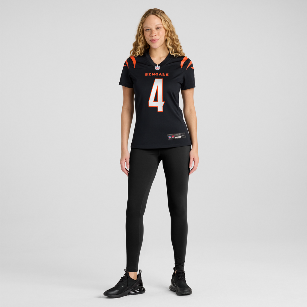 Women's Nike Cincinnati Bengals Sean Clifford Black Team Game NFL Jersey