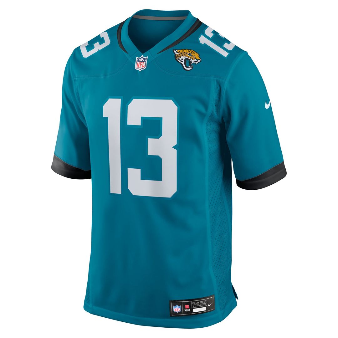 Men's Nike Jacksonville Jaguars Tim Jones Teal Team Game NFL Jersey