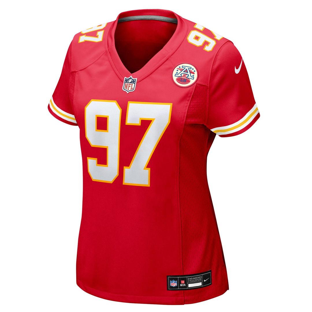 Women's Nike Kansas City Chiefs Ashton Gillotte Red Team Game NFL Jersey