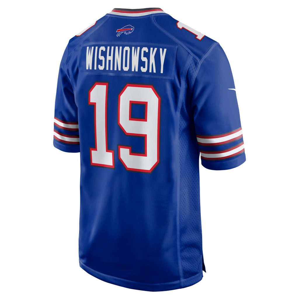 Men's Nike Buffalo Bills Mitch Wishnowsky Royal Team Game NFL Jersey