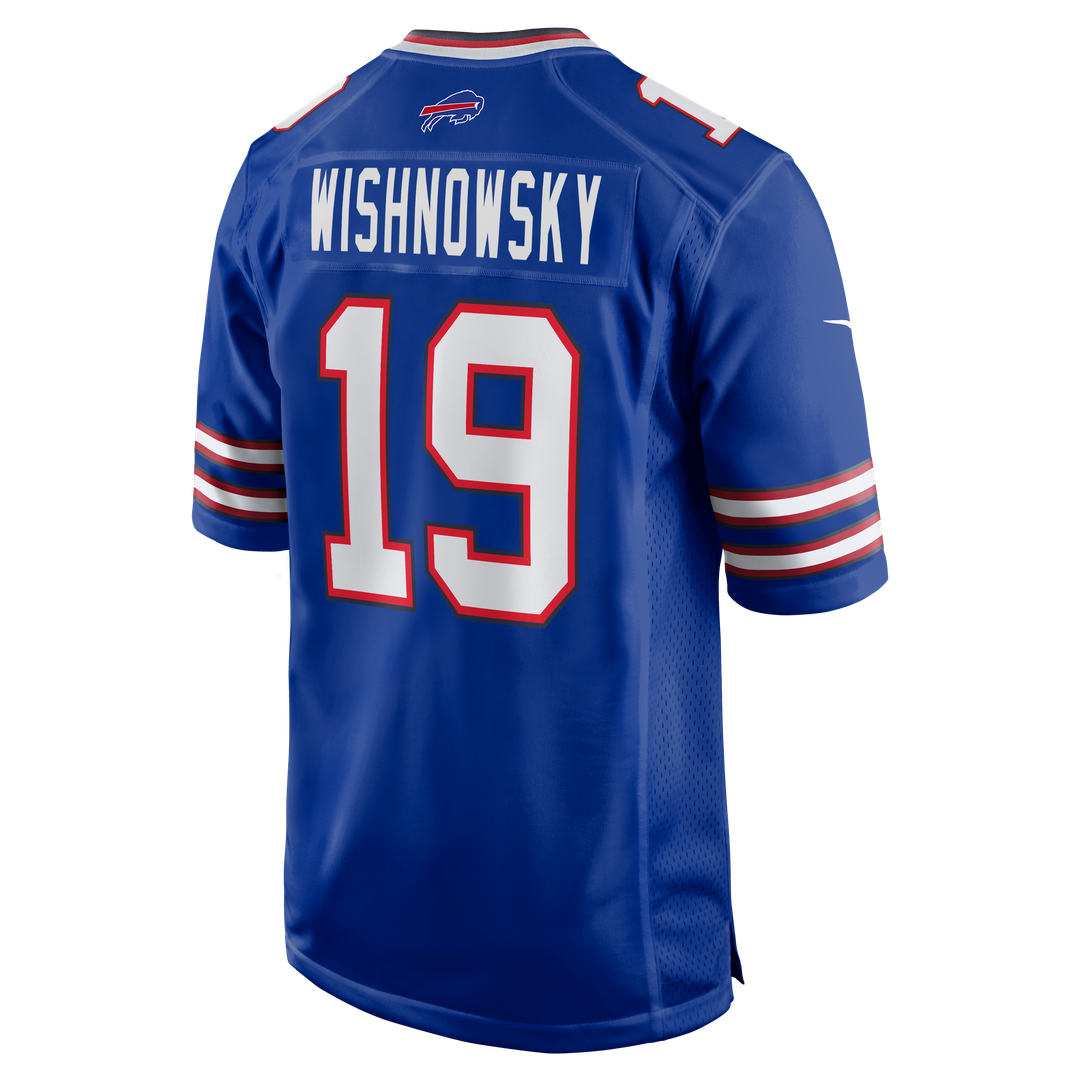 Men's Nike Buffalo Bills Mitch Wishnowsky Royal Team Game NFL Jersey