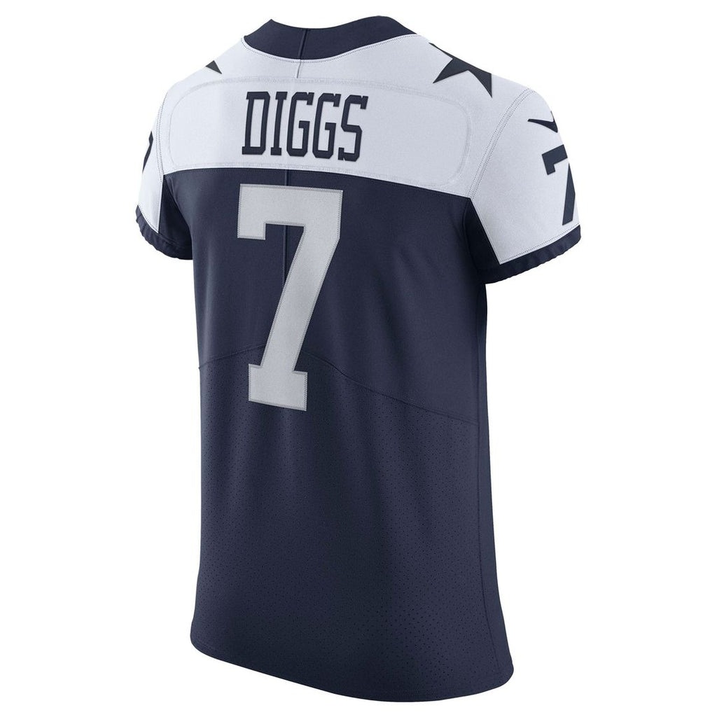 Men's Nike Dallas Cowboys Trevon Diggs White Vapor Elite NFL Jersey
