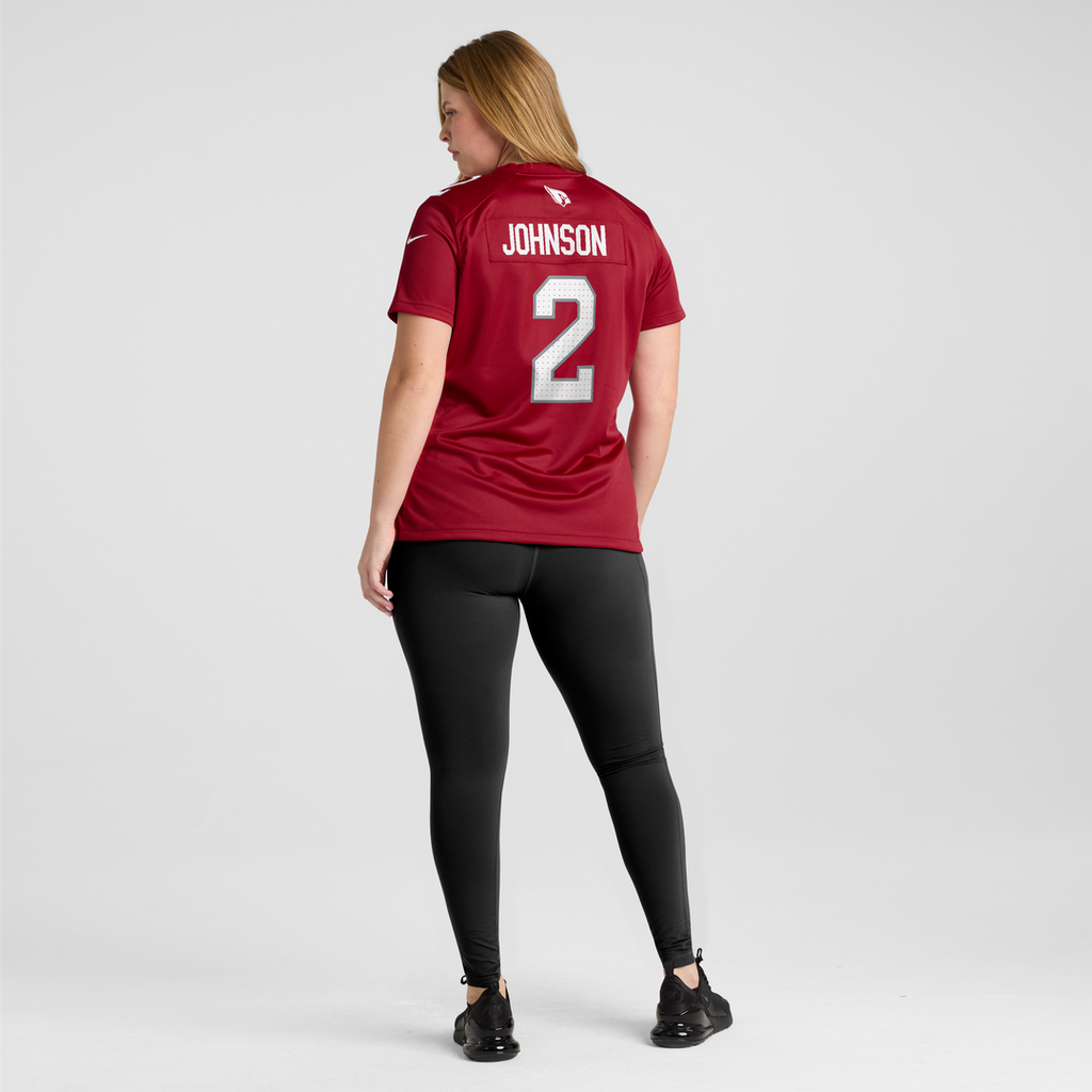 Women's Nike Arizona Cardinals Will Johnson Cardinal Team Game NFL Jersey