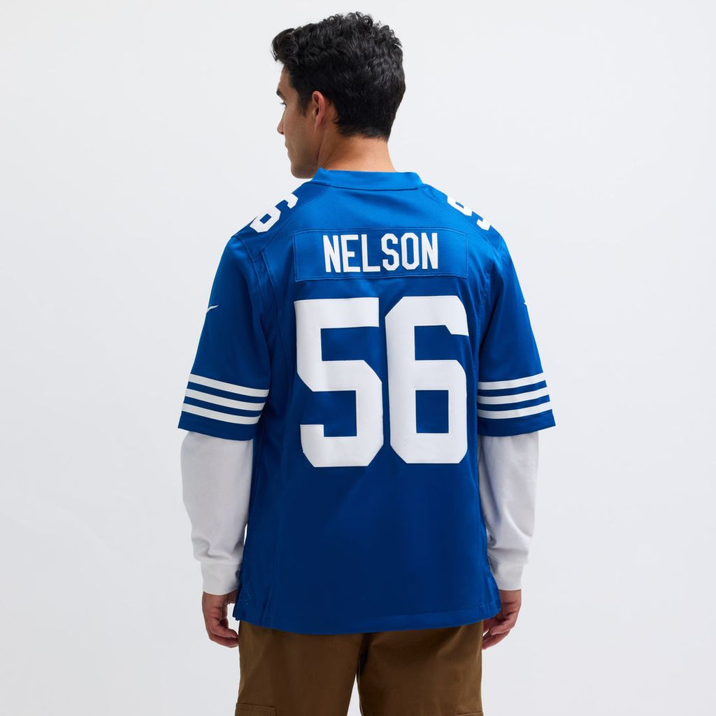Men's Nike Indianapolis Colts Quenton Nelson Royal Alternate Vapor Limited NFL Jersey