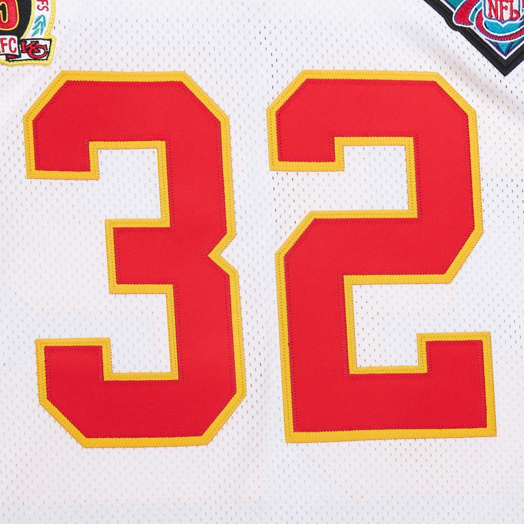 Men's Mitchell & Ness Kansas City Chiefs Marcus Allen White 1994 Authentic Throwback Retired Player NFL Jersey