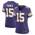 Women's Nike Minnesota Vikings Dallas Turner Purple Alternate Game NFL Jersey