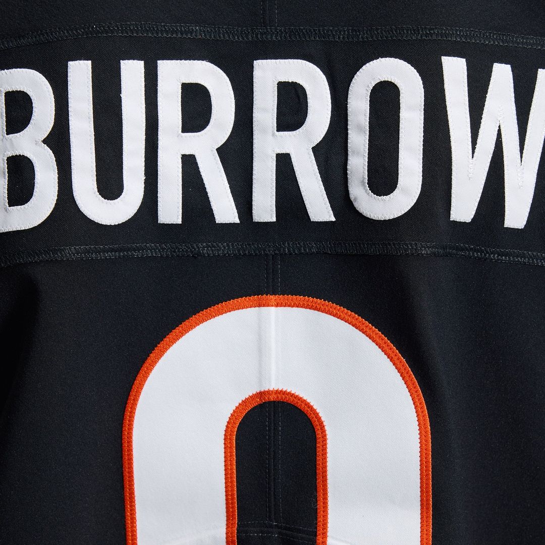 Men's Nike Cincinnati Bengals Joe Burrow Black Vapor Elite NFL Jersey