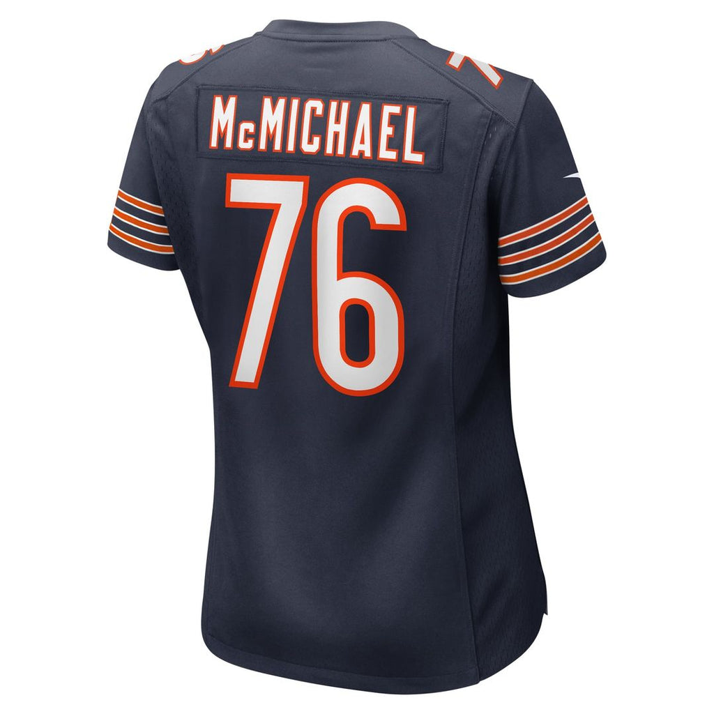 Women's Nike Chicago Bears Steve McMichael Navy Retired Player Game NFL Jersey