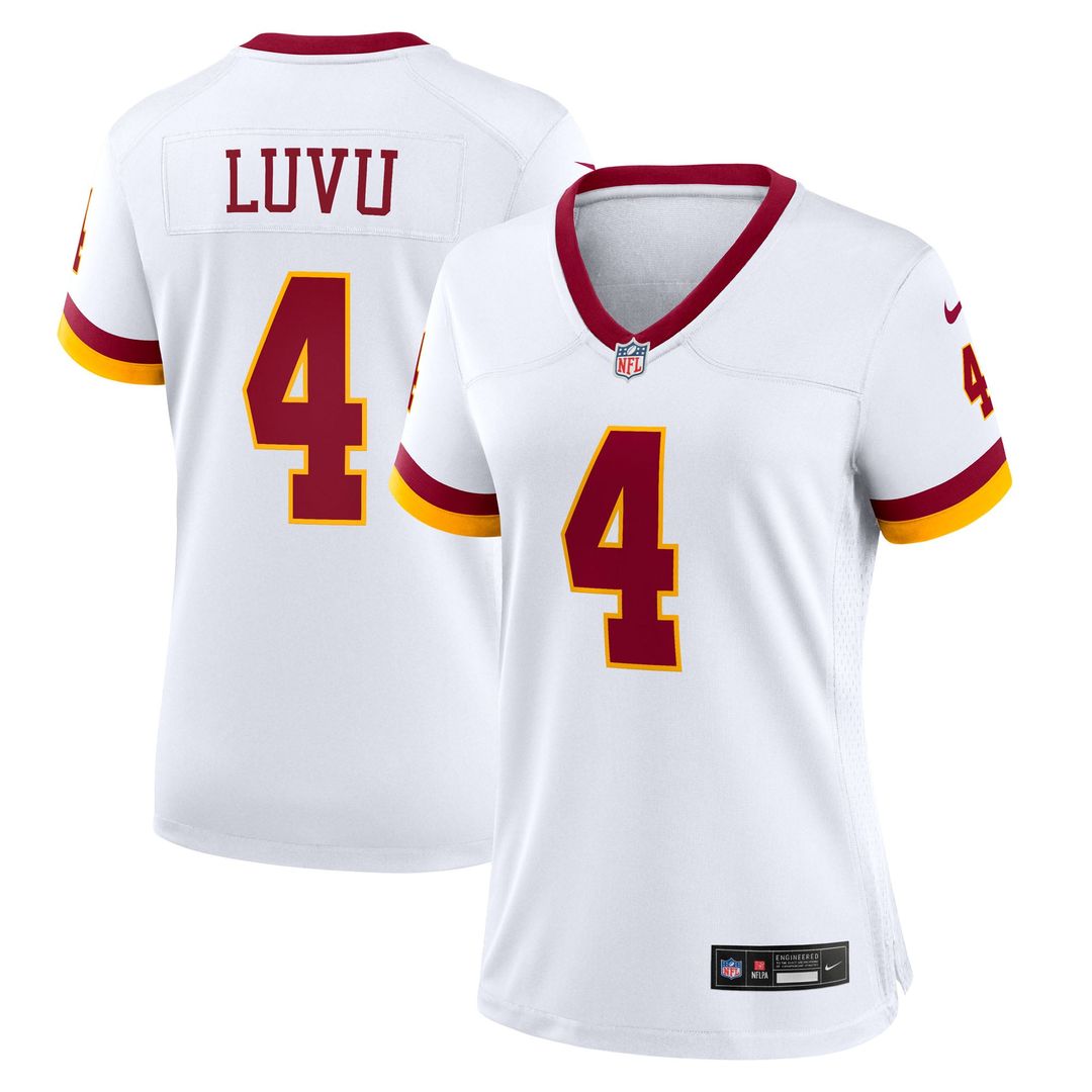 Women's Nike Washington Commanders Frankie Luvu Black Hail Raiser Alternate Game NFL Jersey