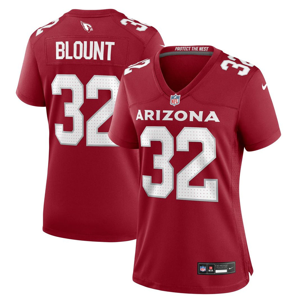 Women's Nike Arizona Cardinals Joey Blount Cardinal Game NFL Jersey