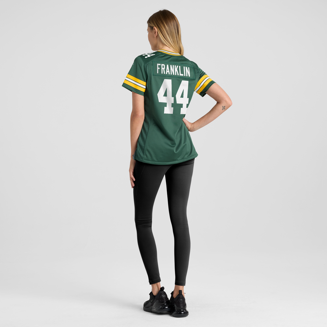 Women's Nike Green Bay Packers Zaire Franklin Green Team Game NFL Jersey