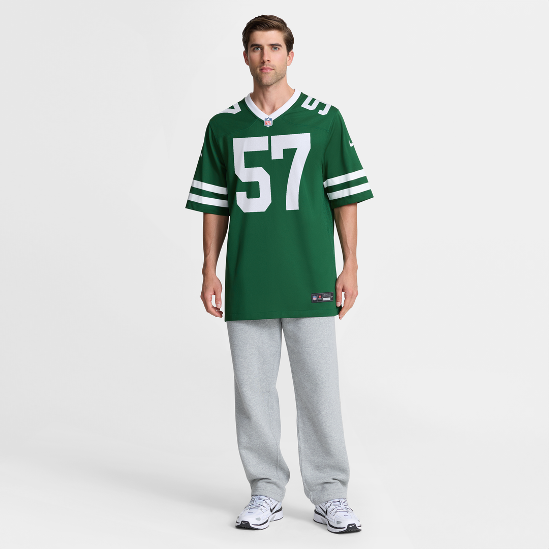 Men's Nike New York Jets C.J. Mosley Legacy Green Team Game NFL Jersey