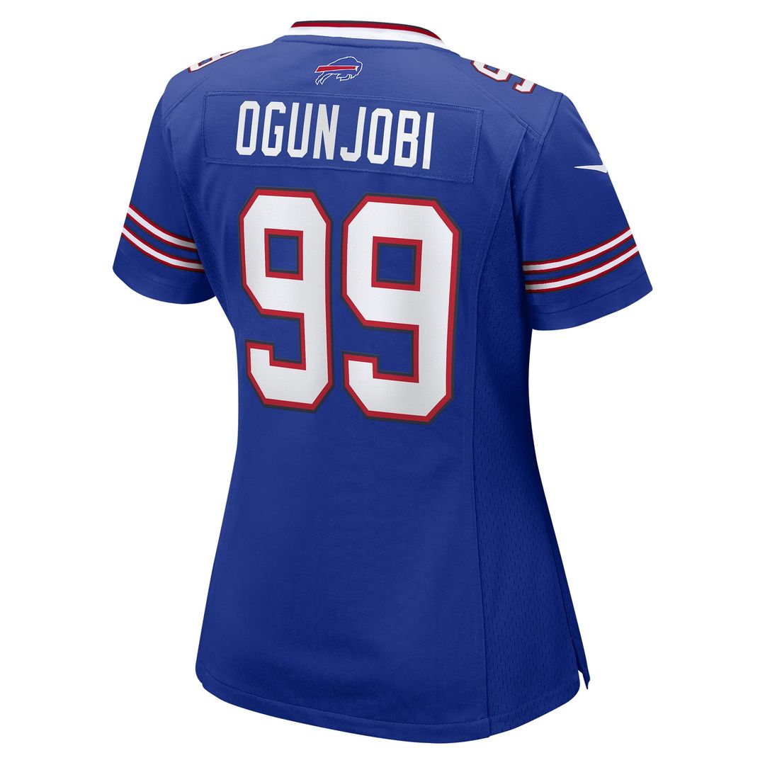 Women's Nike Buffalo Bills Larry Ogunjobi Royal Team Game NFL Jersey