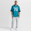 Men's Nike Jacksonville Jaguars Ezra Cleveland Teal Game NFL Jersey