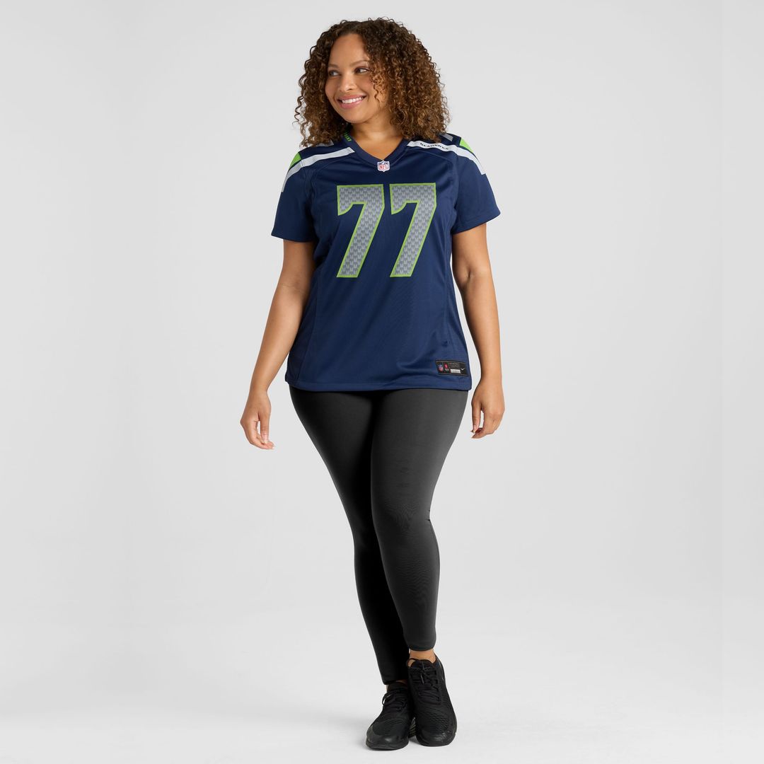 Women's Nike Seattle Seahawks Bryce Cabeldue College Navy Team Game NFL Jersey