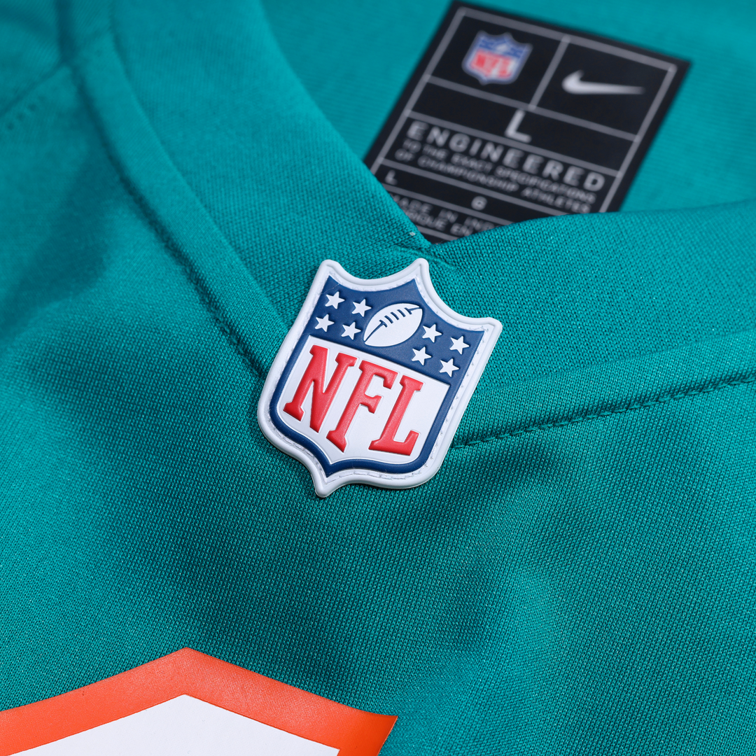 Men's Nike Miami Dolphins Jacob Rodriguez Aqua Alternate Game NFL Jersey
