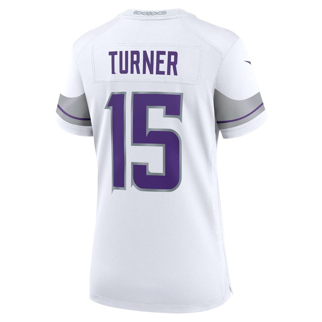 Women's Nike Minnesota Vikings Dallas Turner Purple Alternate Game NFL Jersey