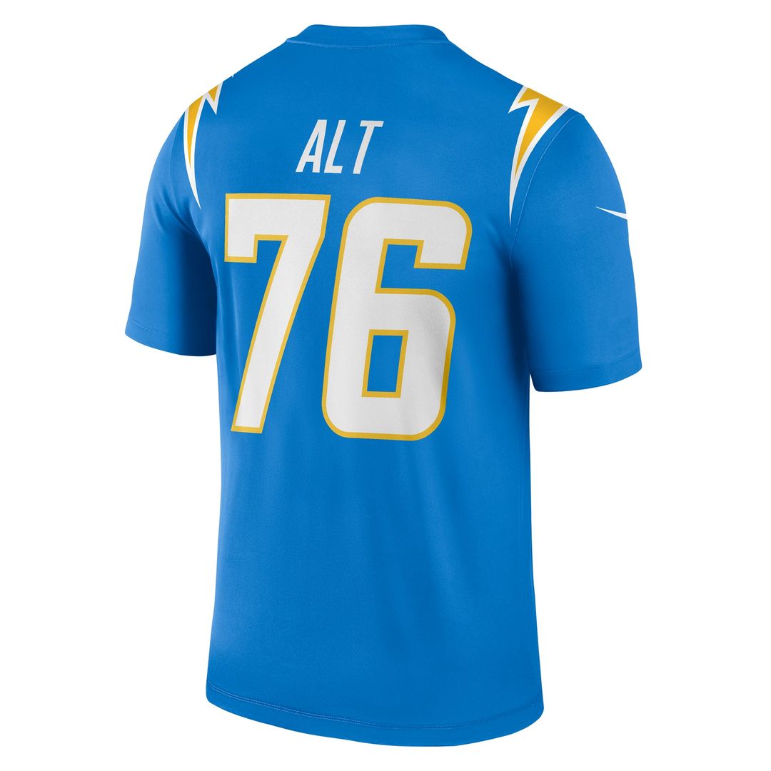 Men's Nike Los Angeles Chargers Joe Alt Powder Blue Legend Player NFL Performance Top