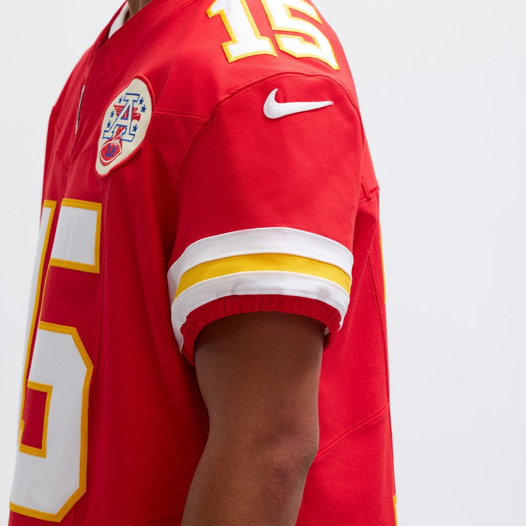 Men's Nike Kansas City Chiefs Patrick Mahomes Red Vapor F.U.S.E. Elite NFL Jersey