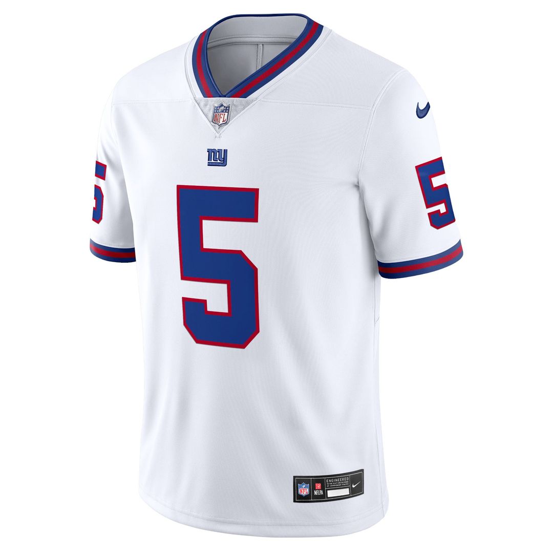 Men's Nike New York Giants Kayvon Thibodeaux White Alternate Vapor Untouchable Limited NFL Jersey