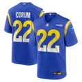 Men's Nike Los Angeles Rams Blake Corum Royal Game Player NFL Jersey