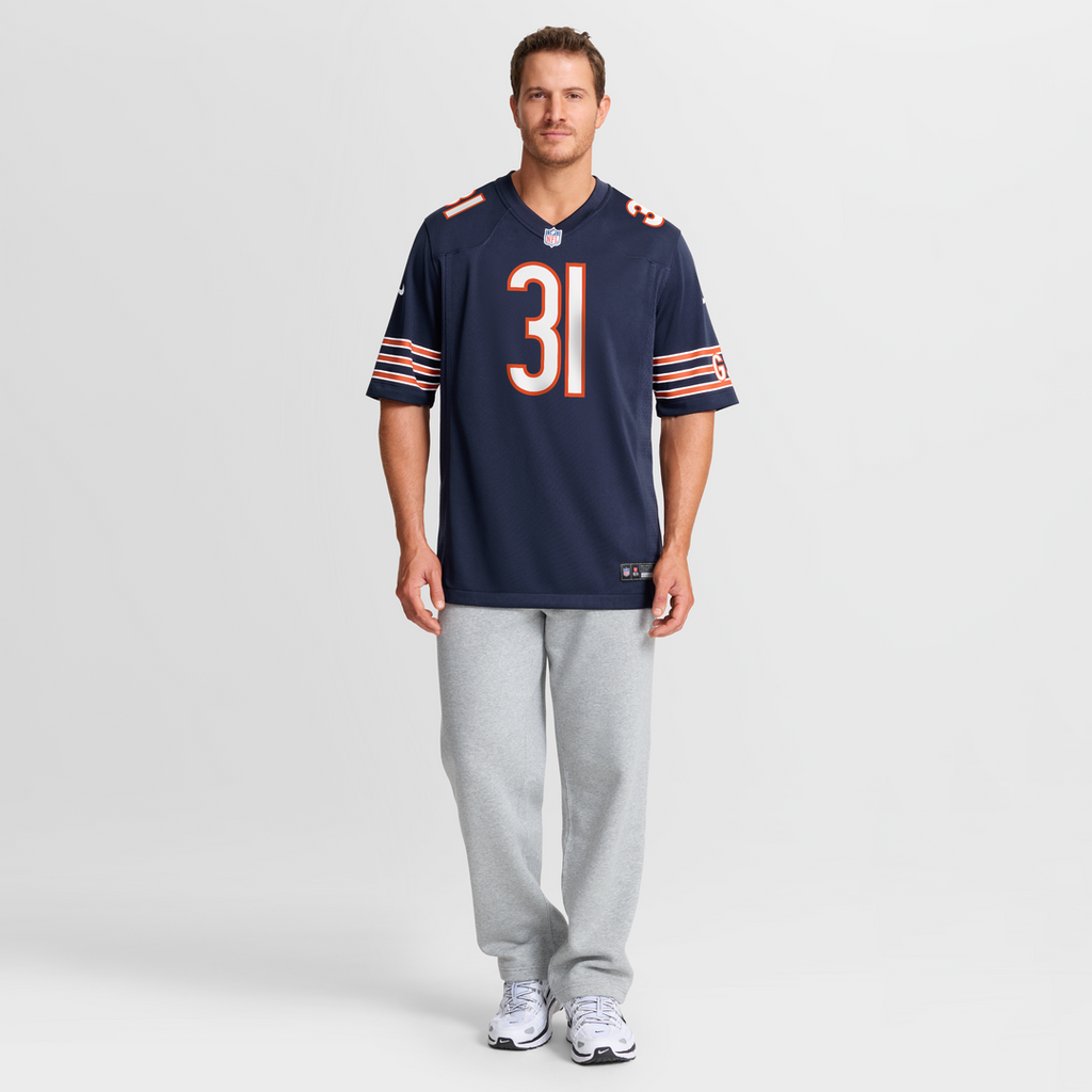 Men's Nike Chicago Bears Dillon Thieneman Navy 2026 NFL Draft First Round Pick No. 25 Team Game NFL Jersey