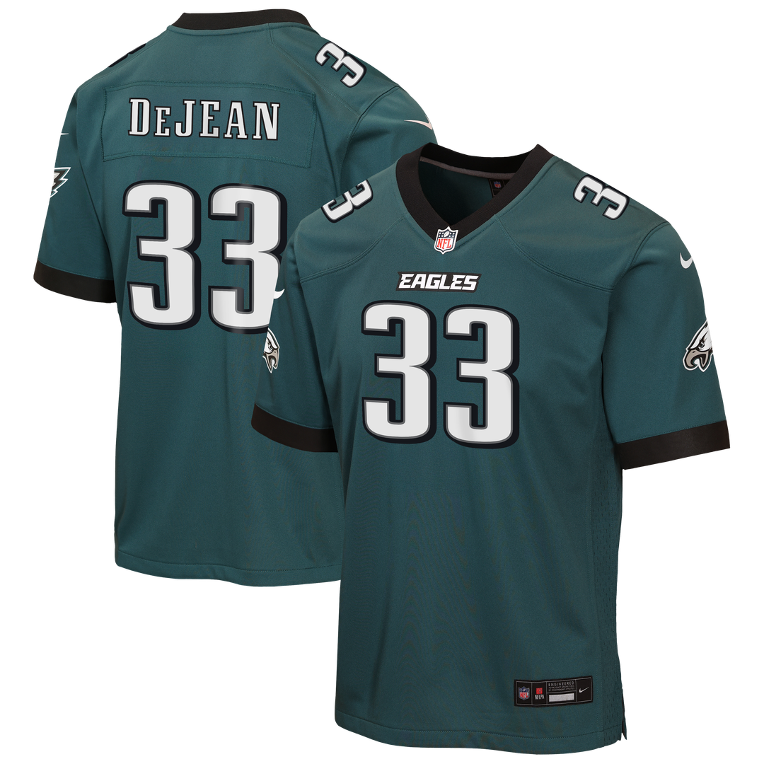 Youth Nike Philadelphia Eagles Cooper DeJean Black Alternate Game NFL Jersey