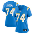 Women's Nike Los Angeles Chargers Kayode Awosika Powder Blue Team Game NFL Jersey