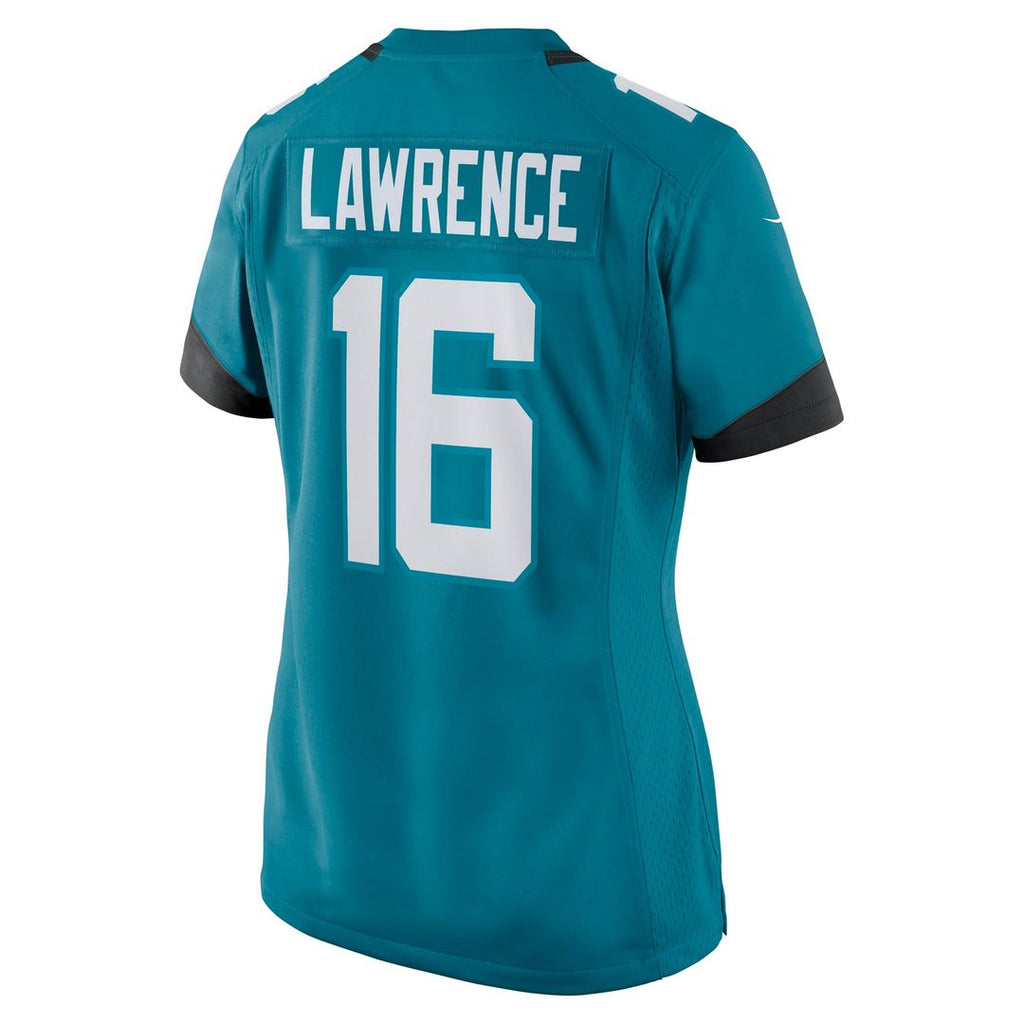 Women's Nike Jacksonville Jaguars Trevor Lawrence White Game NFL Jersey