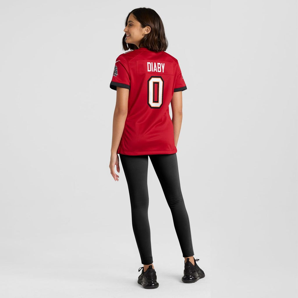 Women's Nike Tampa Bay Buccaneers YaYa Diaby Red Game NFL Jersey