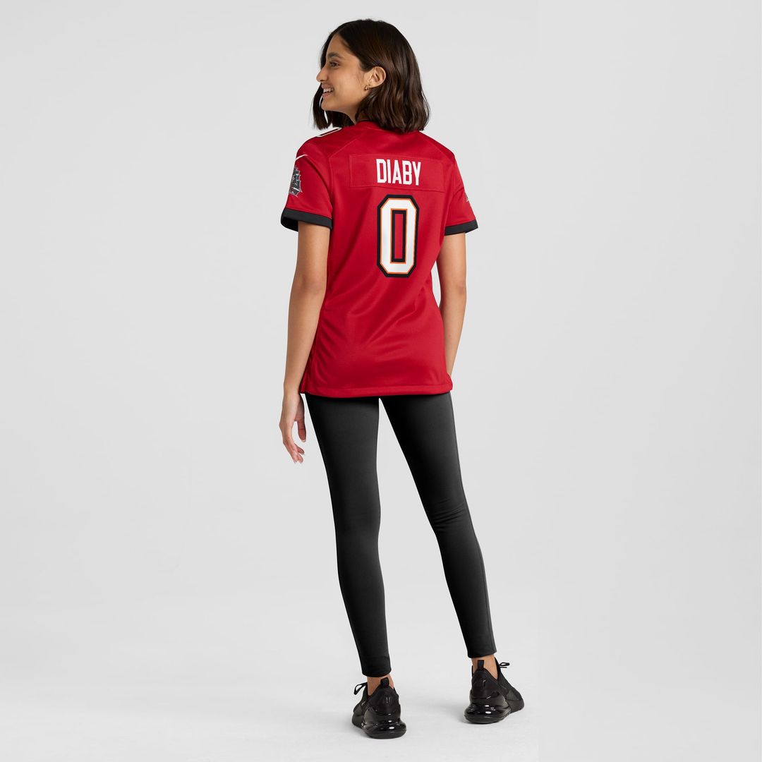 Women's Nike Tampa Bay Buccaneers YaYa Diaby Red Game NFL Jersey