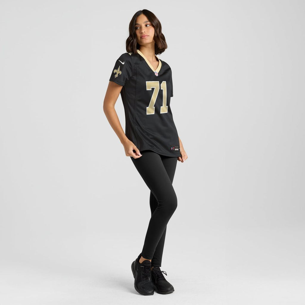 Women's Nike New Orleans Saints Ryan Ramczyk Black Game NFL Jersey