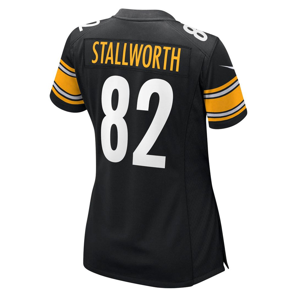 Women's Nike Pittsburgh Steelers John Stallworth Black Retired Player NFL Jersey