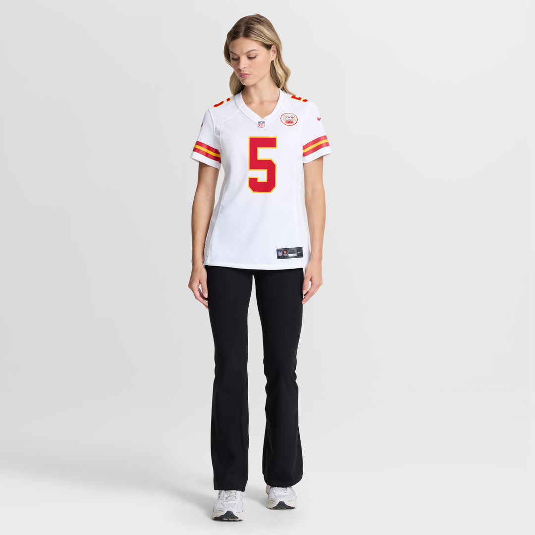 Women's Nike Kansas City Chiefs Mansoor Delane Red Game NFL Jersey
