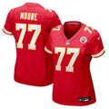Women's Nike Kansas City Chiefs Jaylon Moore Red Team Game NFL Jersey
