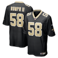Men's Nike New Orleans Saints Chris Rumph II Black Team Game NFL Jersey