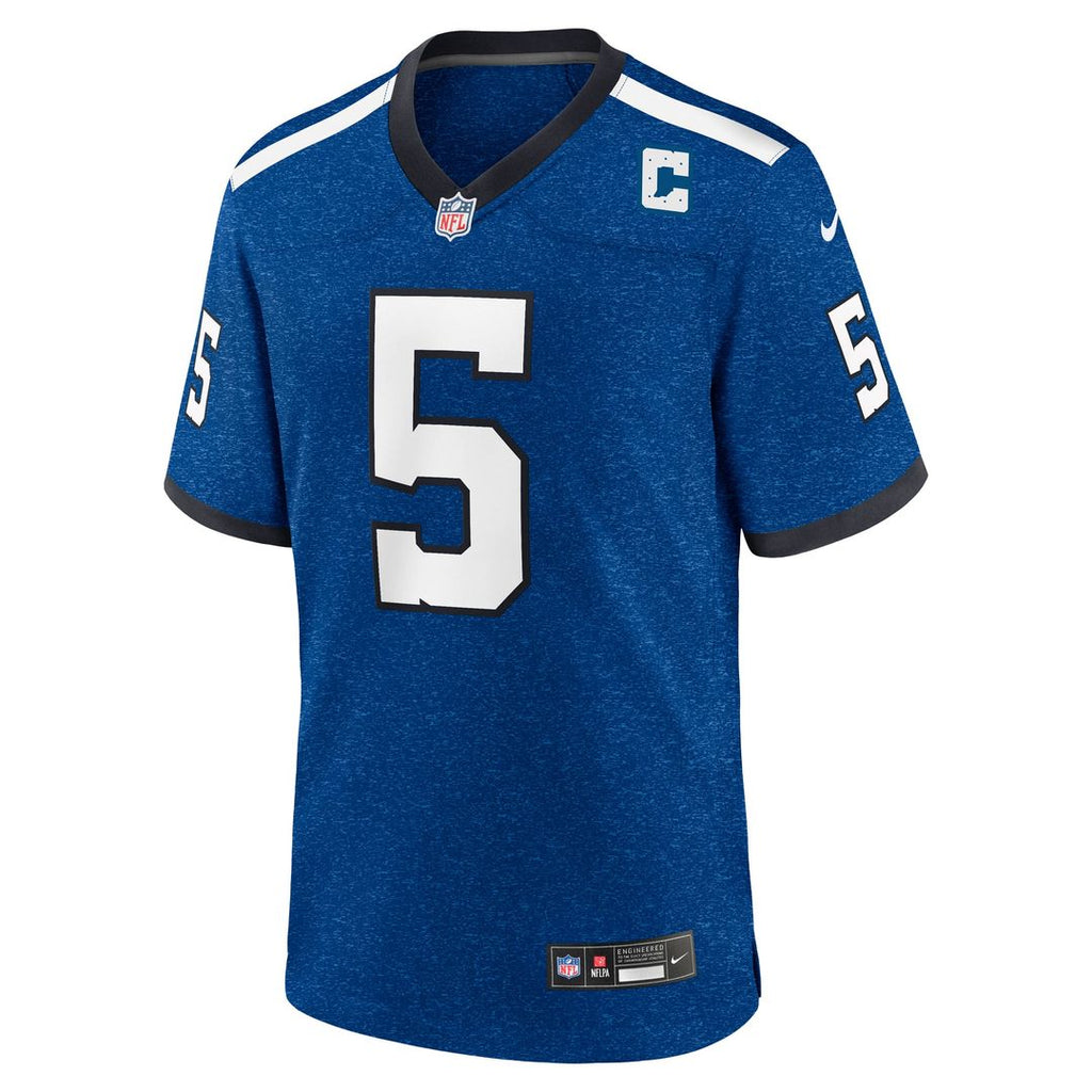 Men's Nike Indianapolis Colts Anthony Richardson Sr. White Game NFL Jersey