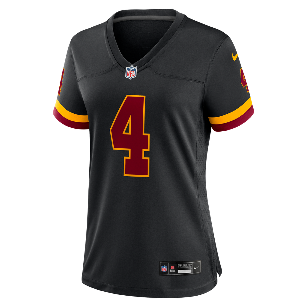 Women's Nike Washington Commanders Frankie Luvu Black Hail Raiser Alternate Game NFL Jersey