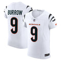 Men's Nike Cincinnati Bengals Joe Burrow White Vapor F.U.S.E. Elite NFL Jersey