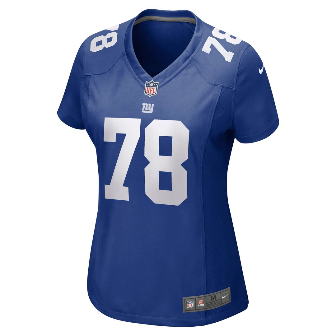Women's Nike New York Giants Andrew Thomas Royal Game NFL Jersey