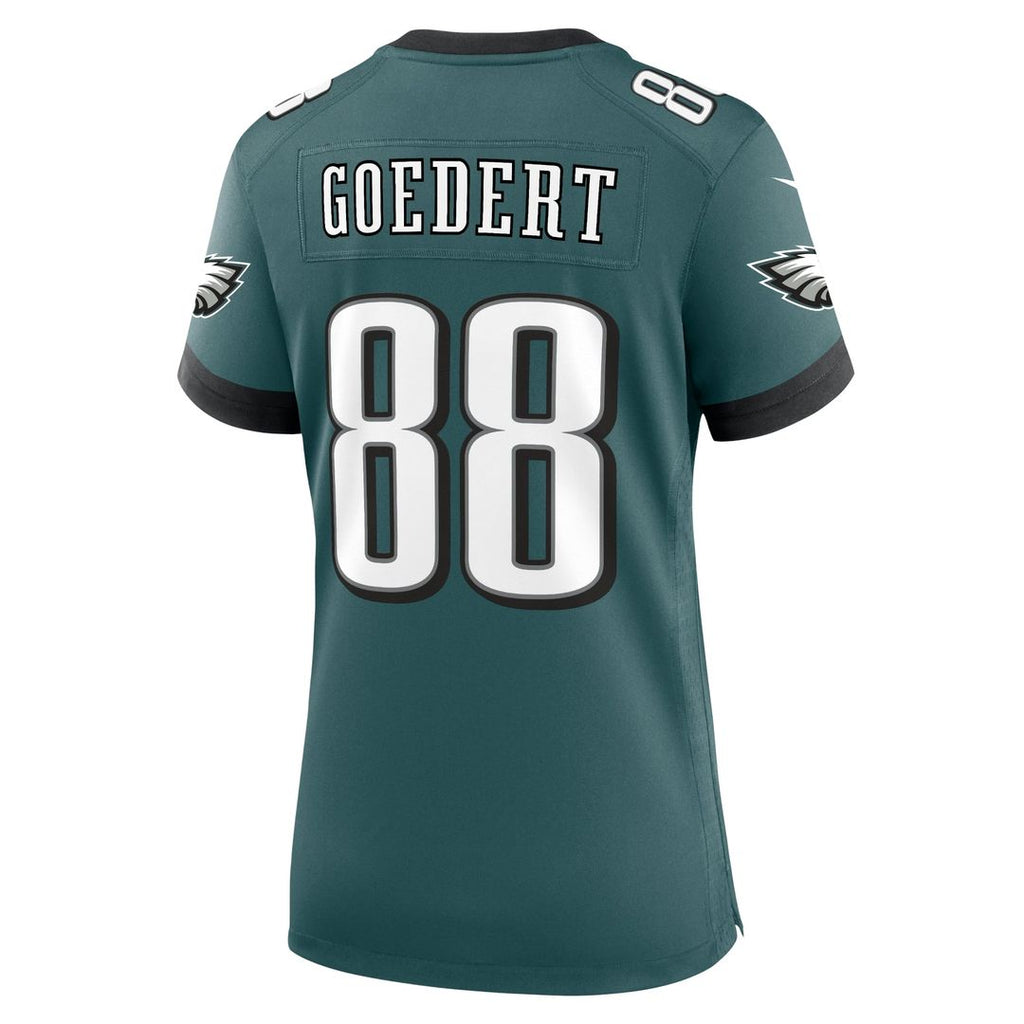 Women's Nike Philadelphia Eagles Dallas Goedert Black Alternate Game NFL Jersey